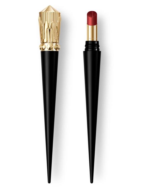 Christian Louboutin Women's Rouge Stiletto Lumi Matte Lipstick - Dirty Red 147L