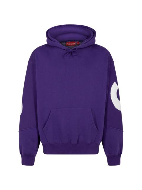 Big Logo-jacquard hoodie