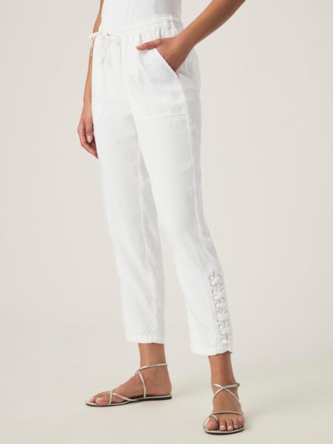 Splendid Angie Straight Leg Lace-Up Pant