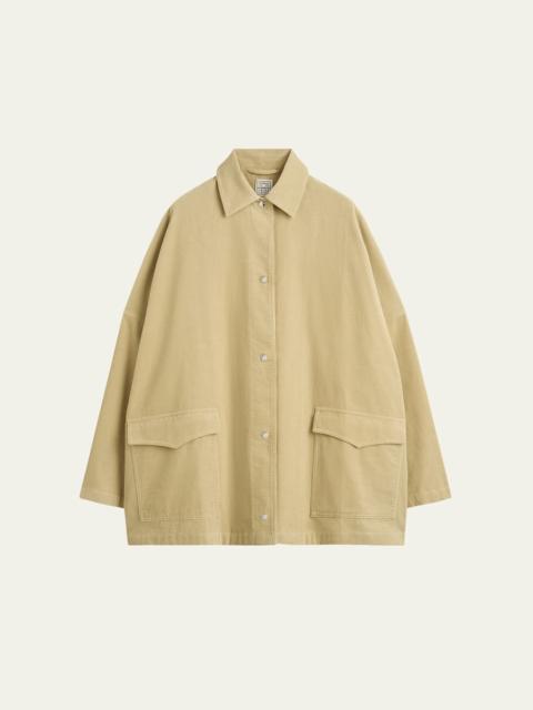 TOTEME Corduroy Oversized Shirt Jacket
