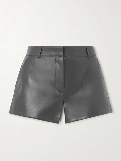 Kate faux leather shorts