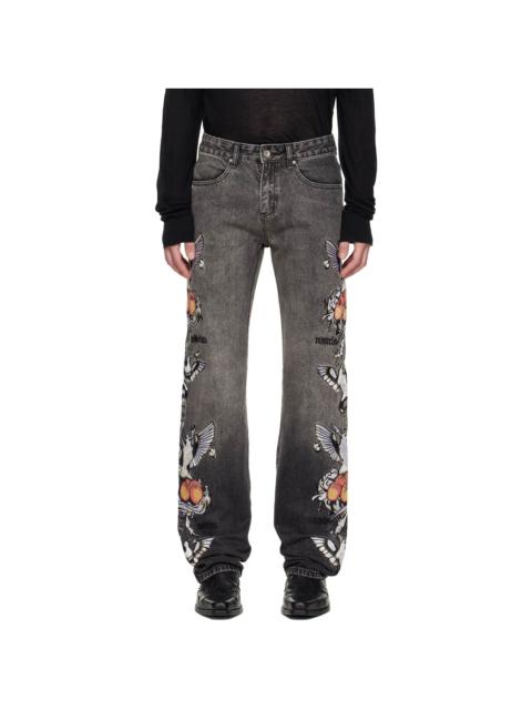 WHO DECIDES WAR Black Dove Jeans