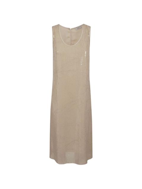 PESERICO sequin-embellished midi dress