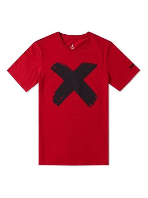 Air Jordan 1 Banned Red Black Short Sleeve Red 842254-687