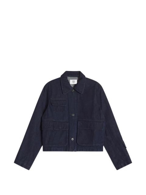Maison Kitsuné mini Denim Barn jacket