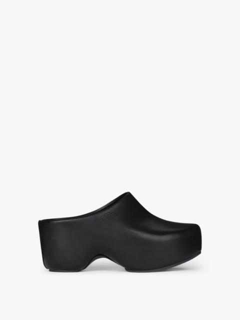 Givenchy G CLOG IN LEATHER