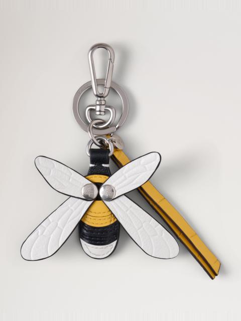 Mulberry British Summer Keyring - Bumblebee Multicolour Mixed Material