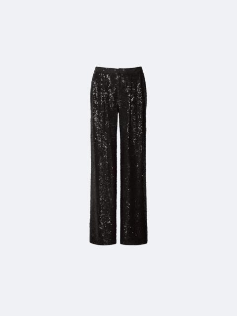 LAPOINTE Sequin Low Waisted Trouser
