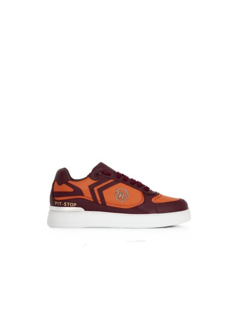 PHILIPP PLEIN low-top Pit-$top deer leather