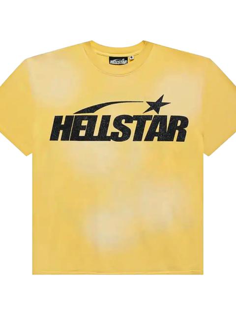 HELLSTAR Classic Glitter Logo T-Shirt "Yellow" HSR311