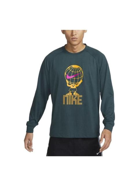 Nike Nike Dri-Fit Culture of Football Long-Sleeve T-Shirt 'Green' FB6805-328