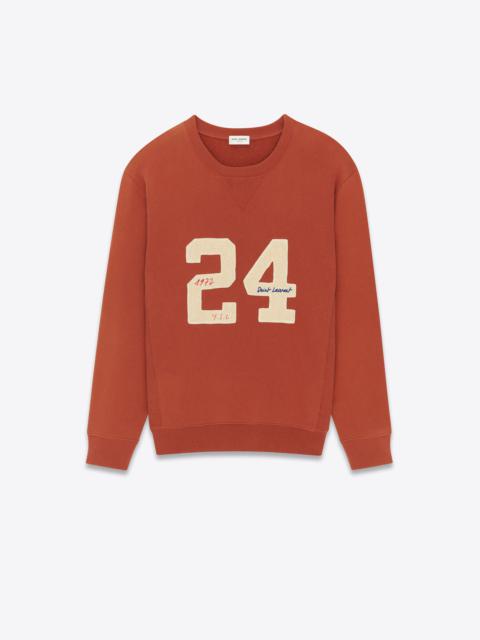 SAINT LAURENT "24 saint laurent" sweatshirt