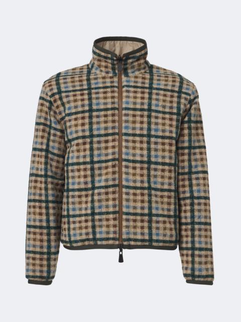 Moncler Grenoble Reversible plaid ski jacket