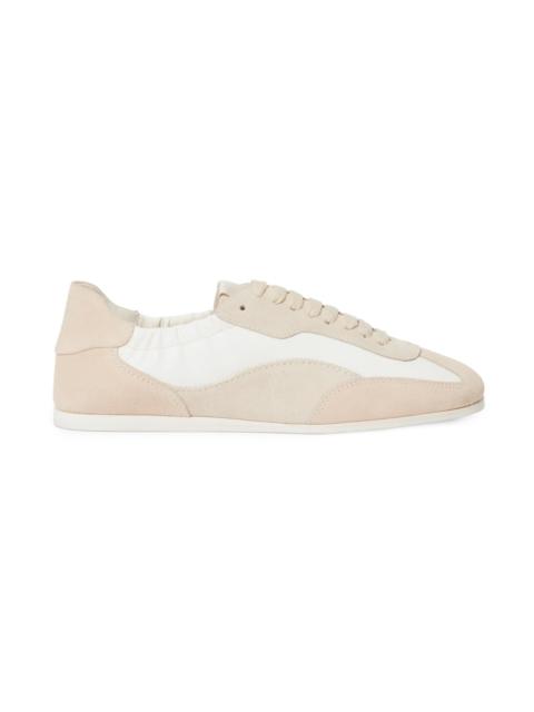 SIMKHAI Women's Georgie Suede & Leather Sneakers - Cream