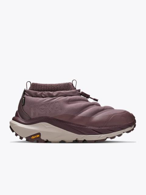 HOKA Women's Kaha 2 Frost Moc GTX Shoes in Smoky Quartz/Deep Mauve