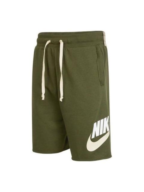 Nike 나이키 스포츠웨어 Spe Ft Alumni 짧은 로고 'Olive Green' DM6818-326