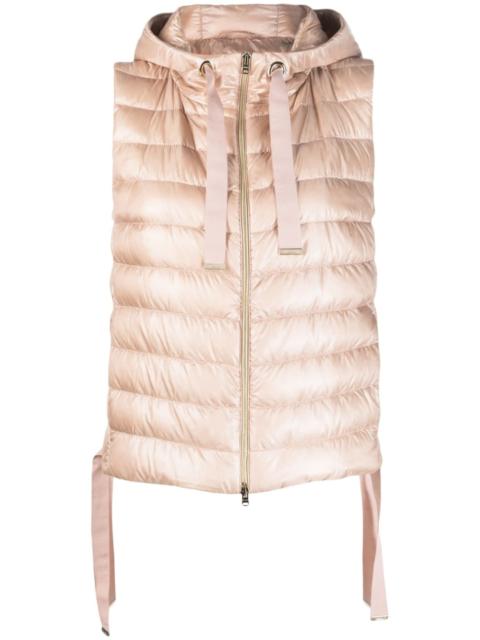 Herno hooded quilted gilet