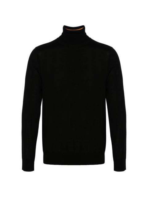 roll-neck merino jumper