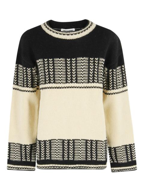 LOW CLASSIC patterned sweater