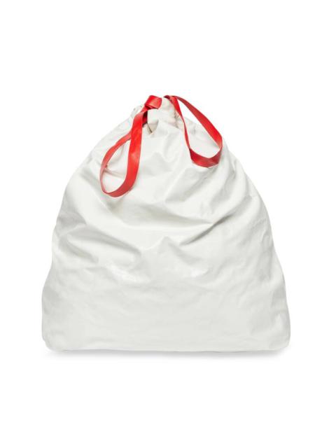 BALENCIAGA trash bag large pouch