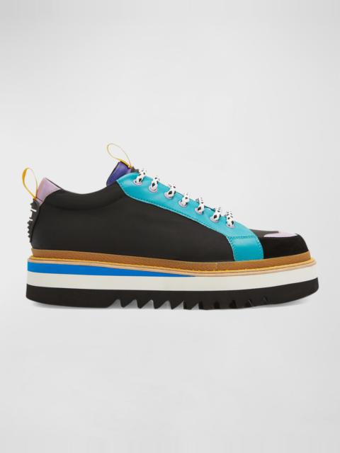 Moschino Men's City Trainer Textile Low-Top Sneakers