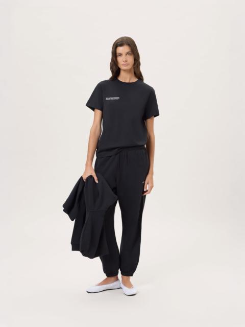 PANGAIA Womens Midweight Track Pants - Black