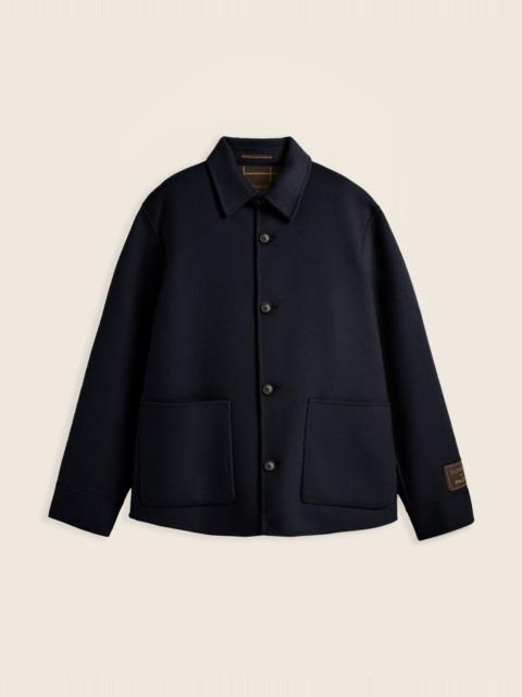 SLOWEAR Doublefaced wool overshirt