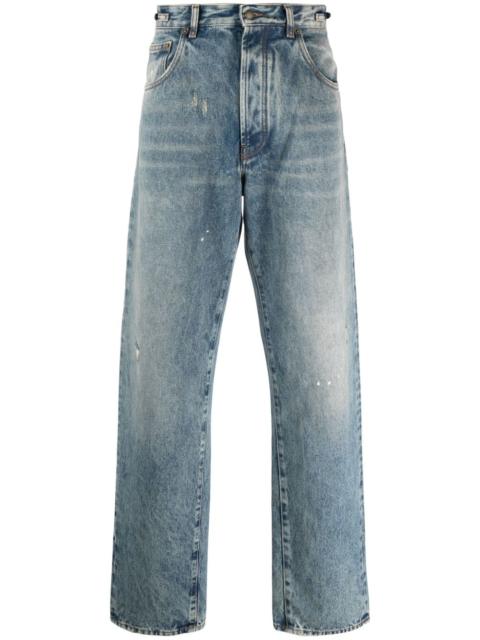 DARKPARK logo-patch straight-leg jeans