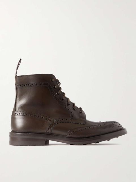 Tricker's Stow Leather Brogue Boots