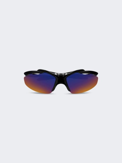 BALENCIAGA Turbo D-frame Sunglasses Black