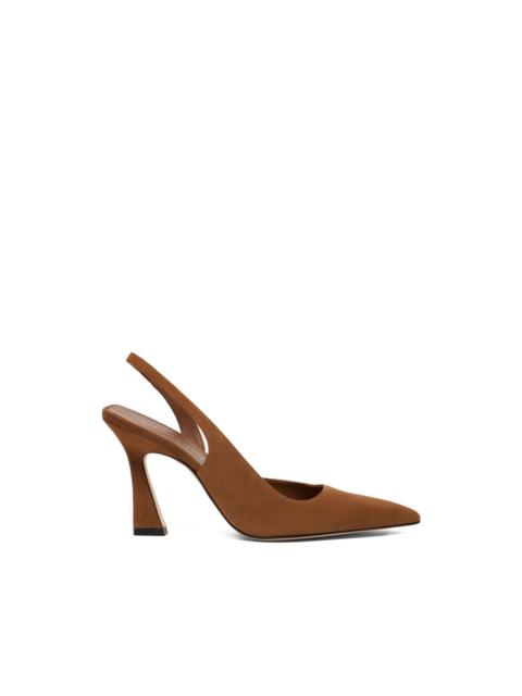 Stuart Weitzman Vinnie D'orsay slingback heeled pumps