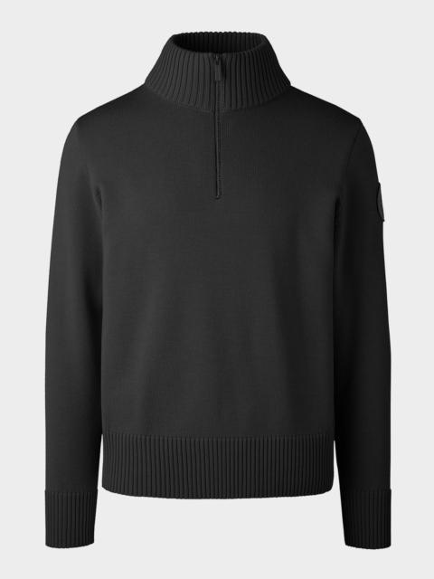 Canada Goose Men's Rosseau Quarter-Zip Sweater