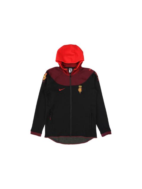 Nike Nike x CLOT NRG GE Hoodie Black/Uni Red/Dark Maroon