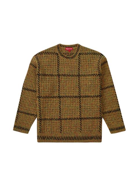 Supreme Quilt Stitch Sweater Yellow