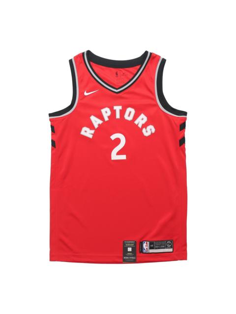 Nike Nike TORONTO RAPTORS ICON EDITION SWINGMAN JERSEY LEONARD Red 864511-664