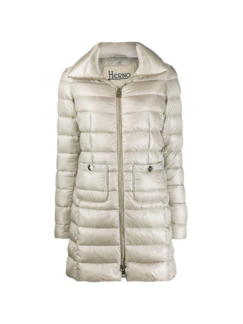 long-sleeve puffer jacket