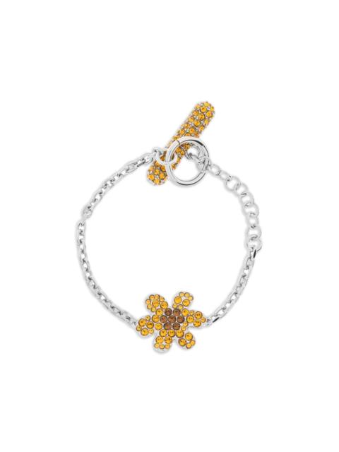 Marni rhinestone daisy bracelet