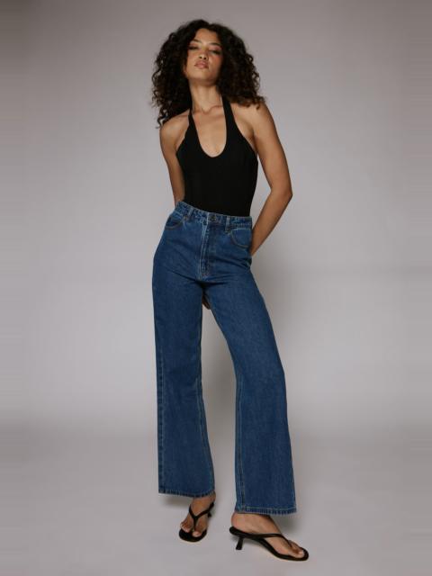 BARDOT Cindy Wide Full Leg Jeans In Indigo