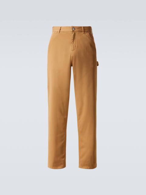 Moncler Cotton straight pants