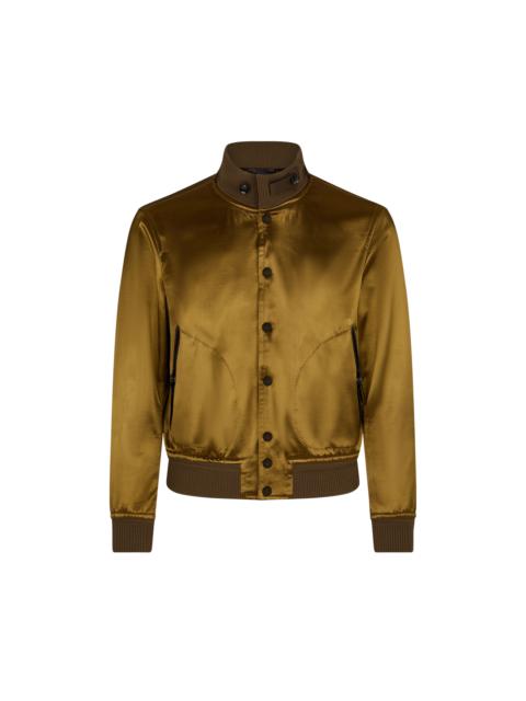 LIQUID SATIN BLOUSON