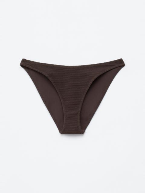 & Other Stories Textured Bikini Bottoms