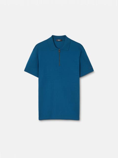 VERSACE Medusa Zip Polo