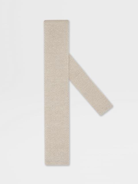 BEIGE OASI LINO TIE