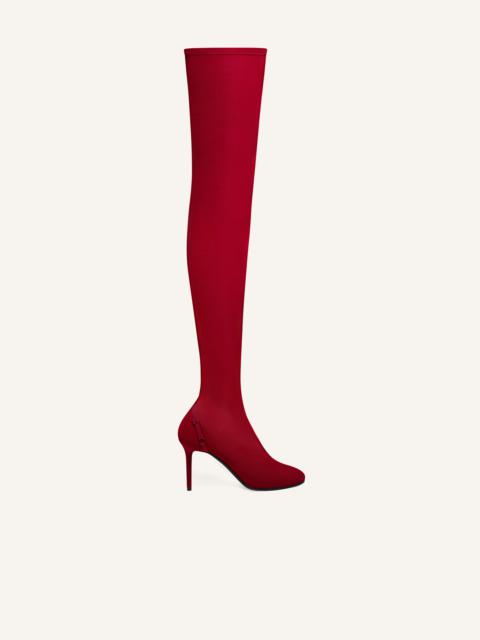 courrèges OBLIQUE JERSEY TIGHT BOOTS