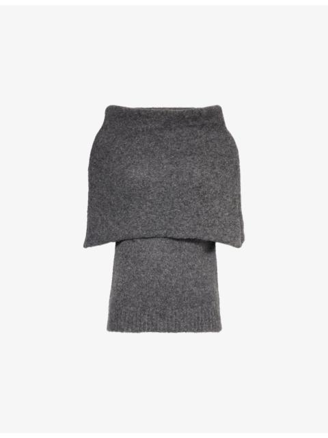 entire studios Sleeveless Bound Brushed Knitted Top