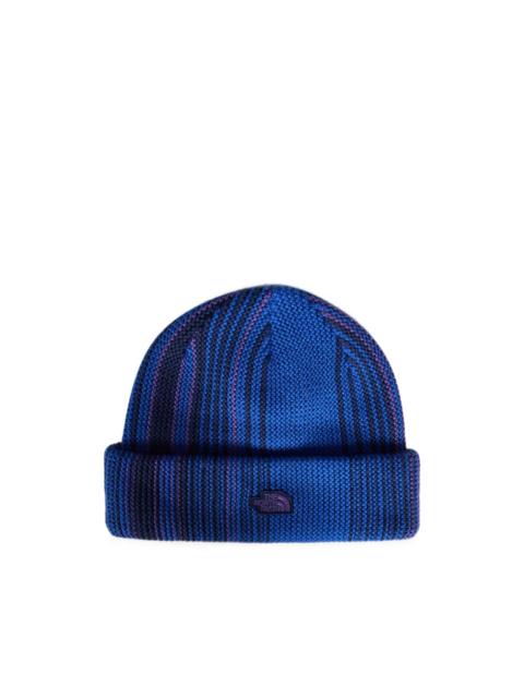 The North Face logo-embroidered beanie hat