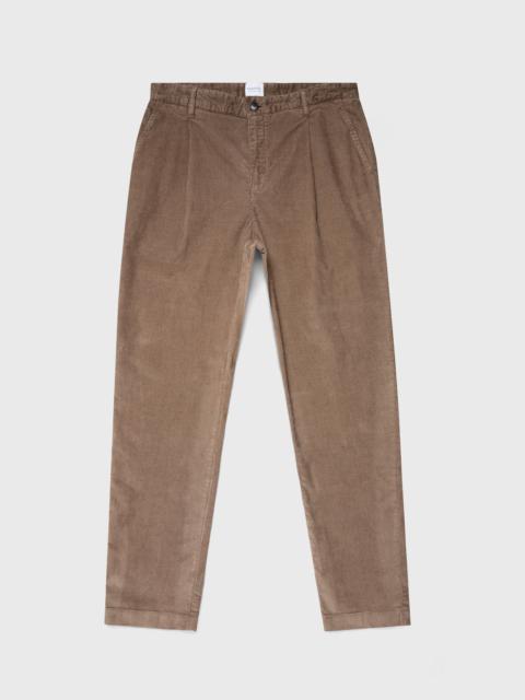 Pleated Corduroy Trouser