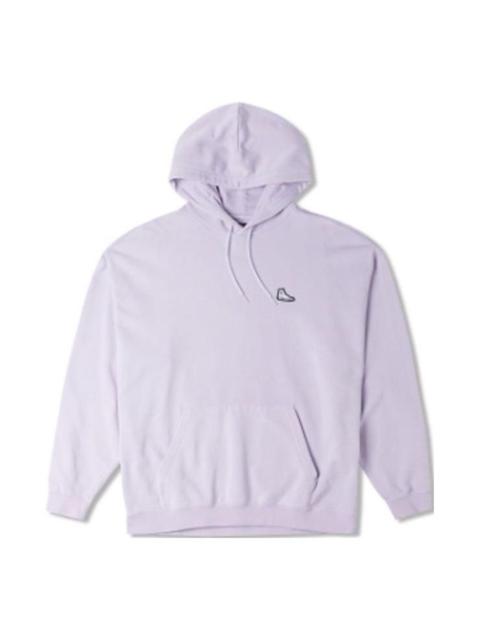 Converse Go To Embroidered Sneaker Patch Hoodie 'Light Purple' 10025456-A06