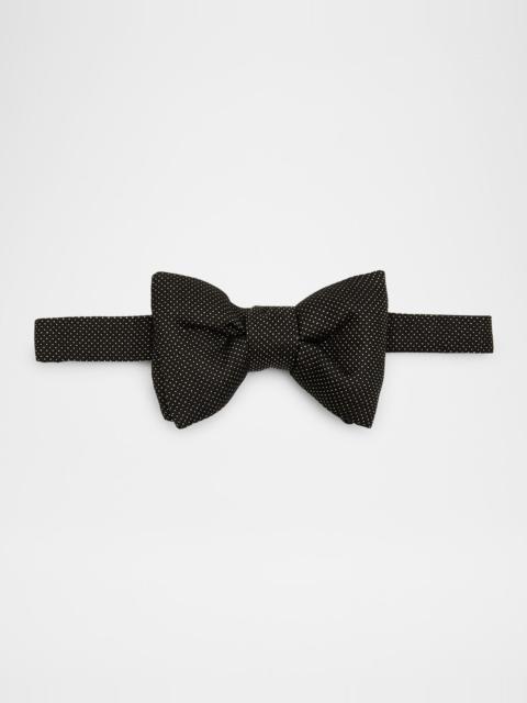 TOM FORD Men's Lurex Micro-Dot Bow Tie