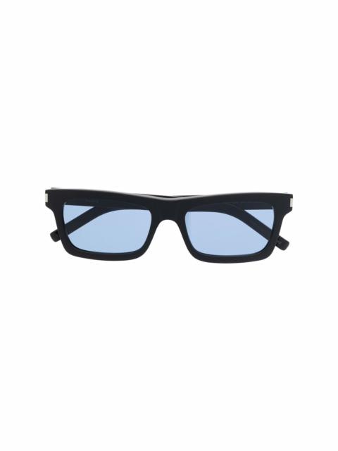 square-frame sunglasses